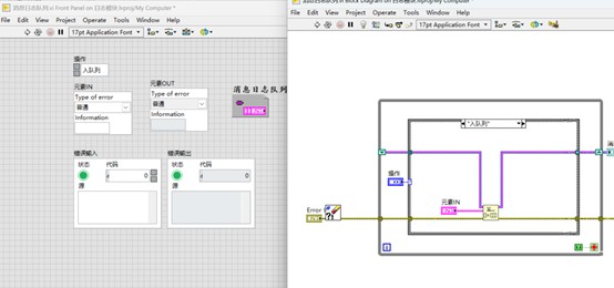 LABVIEW log